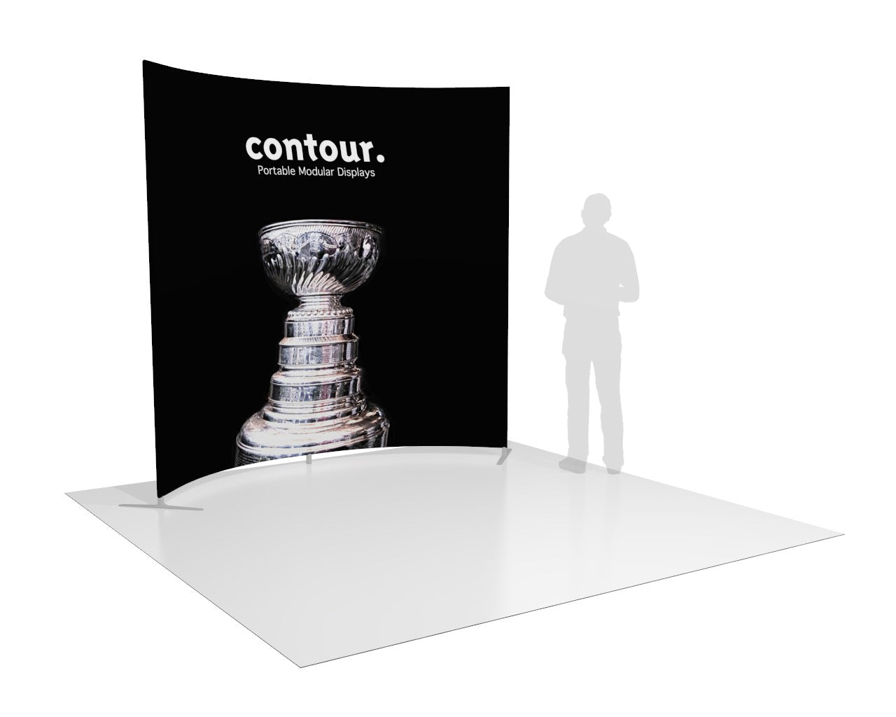 8ft Curved Contour Display