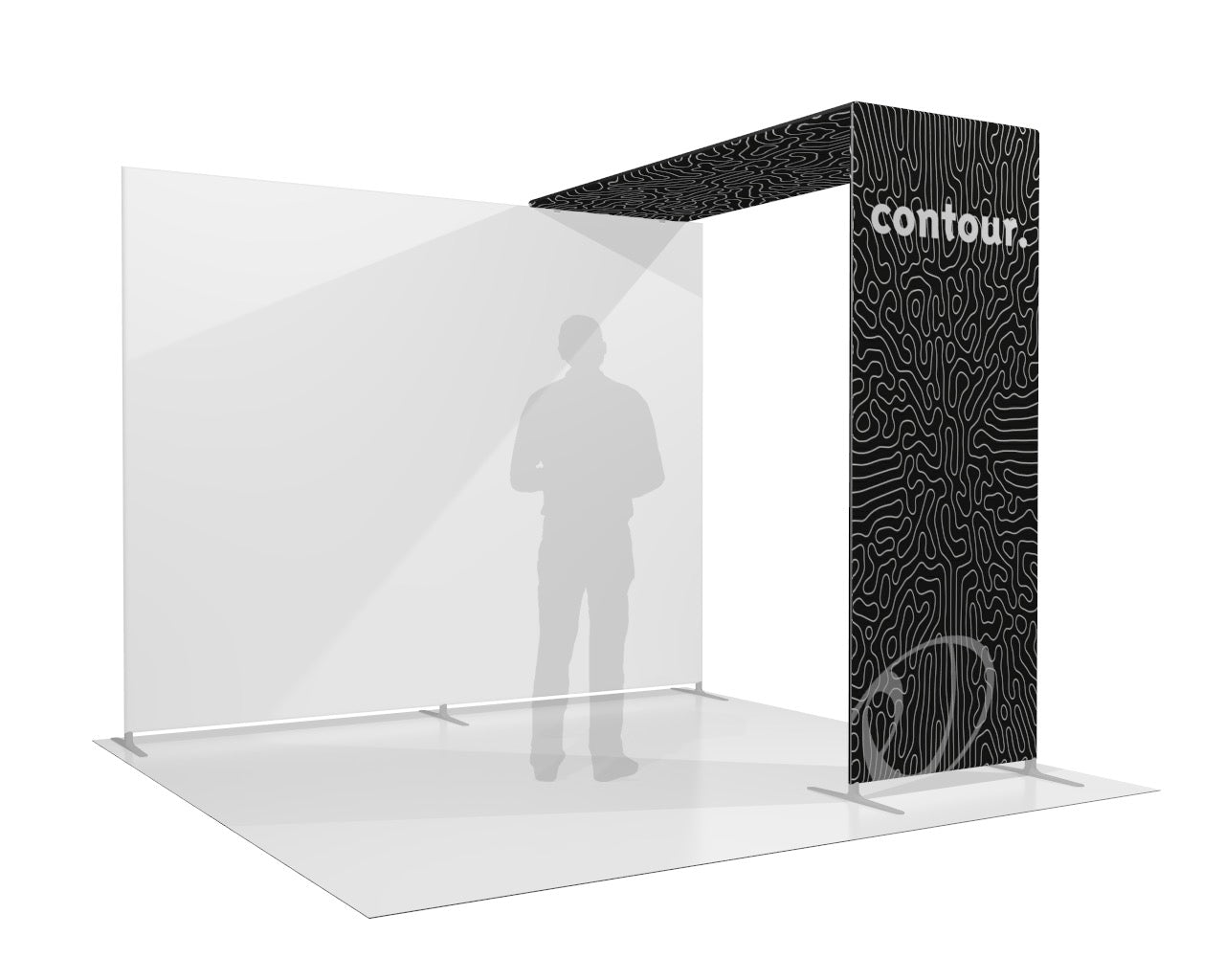 Contour Add-On Arch Structure Trade Show Display | EXHIBICO Toronto ...