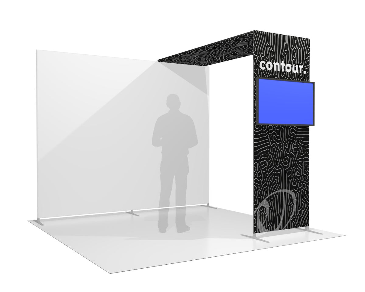 Contour Add-On TV Arch Structure | Trade Show Booths EXHIBICO Toronto ...