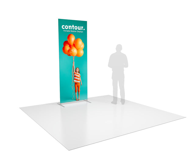3ft Contour Portable Modular Trade Show Display | EXHIBICO Toronto ...