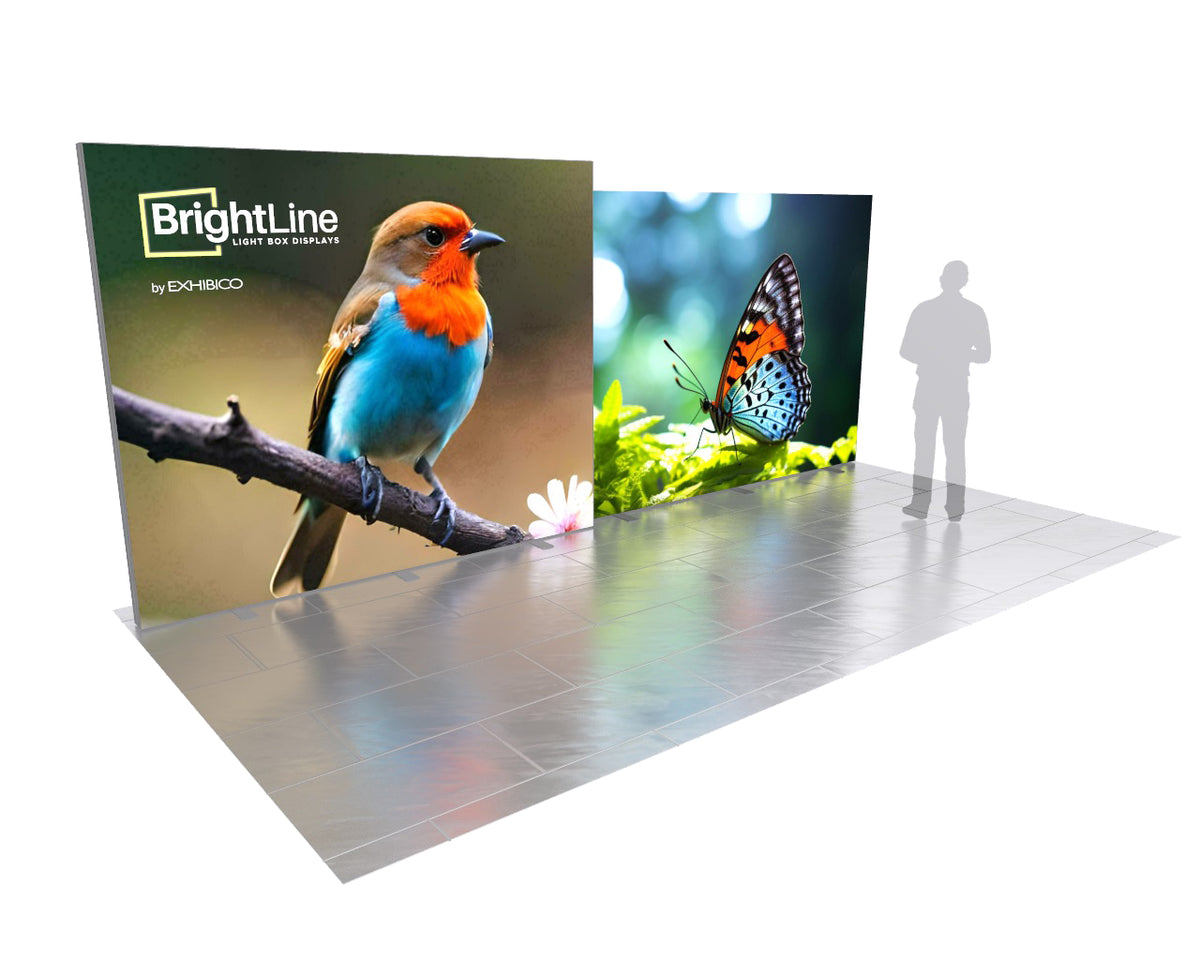 20ft Backlit Graphic Trade Show Display Kit VF | by EXHIBICO Toronto ...
