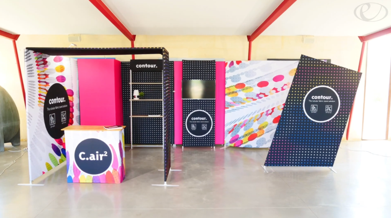 Contour Add-On Arch Structure Trade Show Display | EXHIBICO Toronto ...